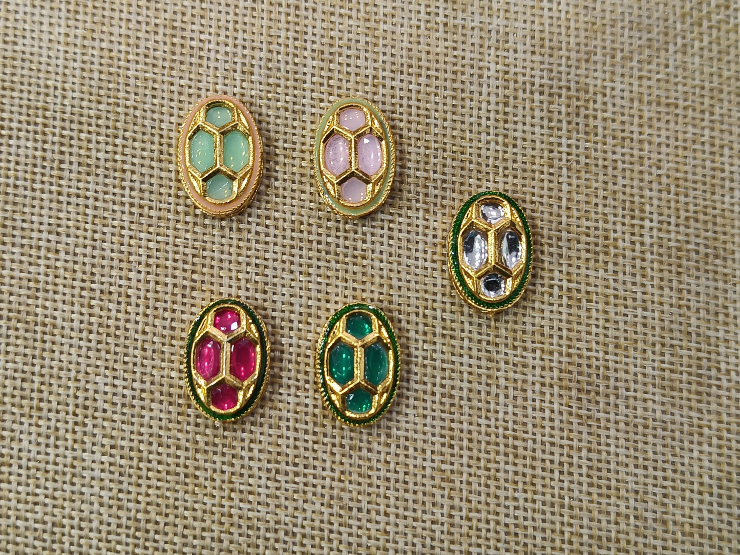 Meenakari Kundan (18 mm) (AGMK25)