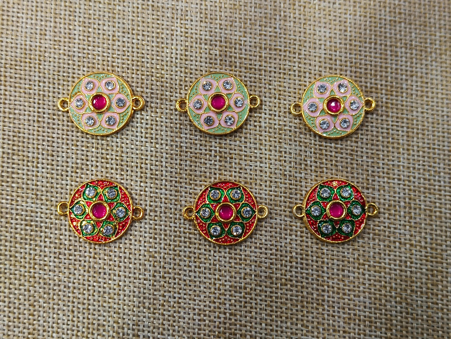 Meenakari Kundan (18 mm) (AGMK26)