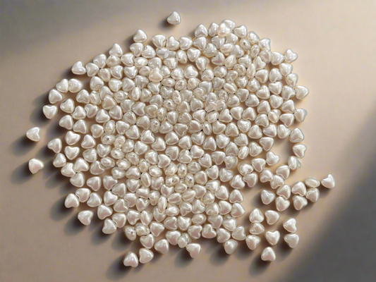 Heart Pearls (6 mm) (200+ Pcs)