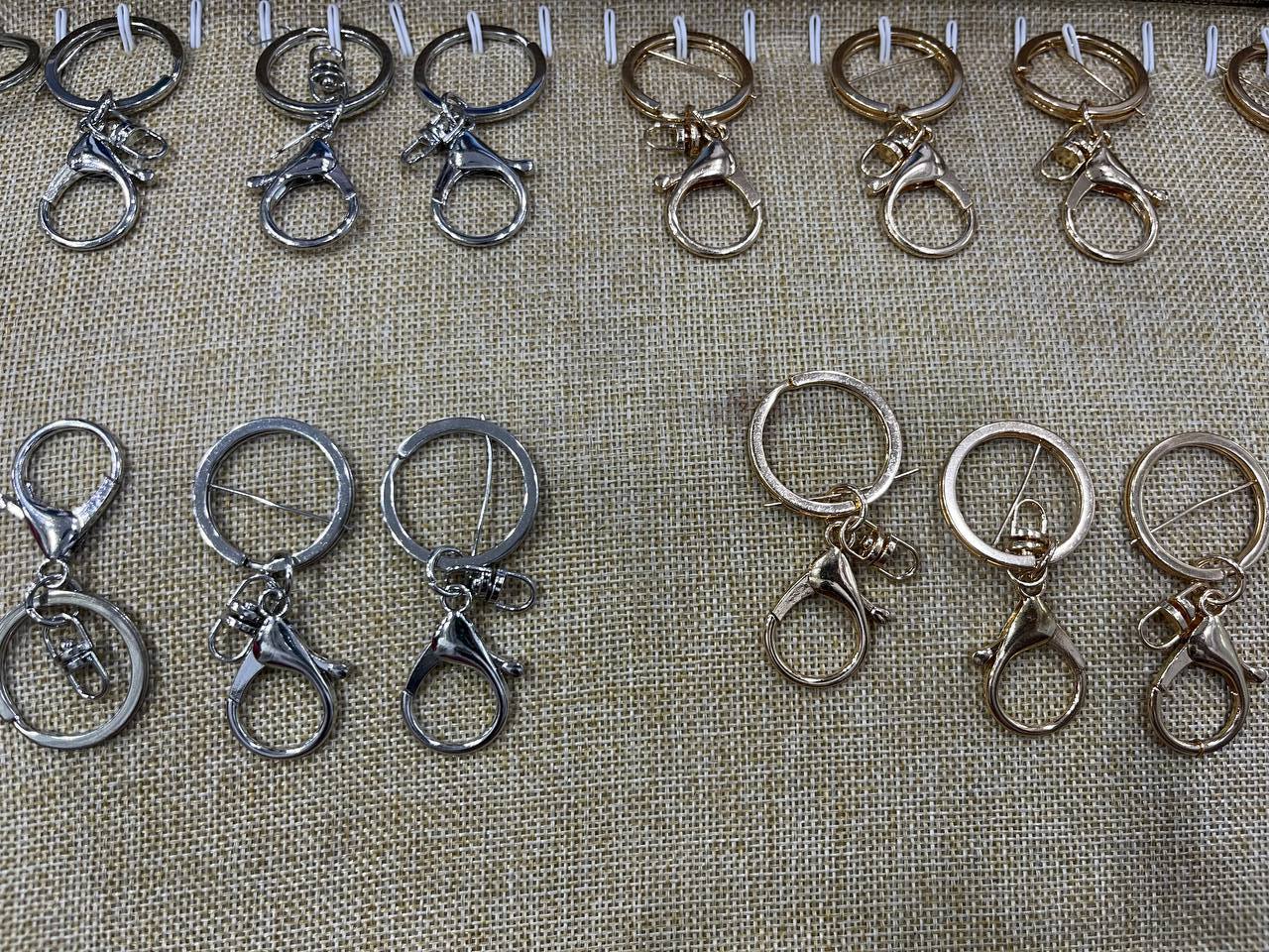 Keychain Rings With Lobster Locks