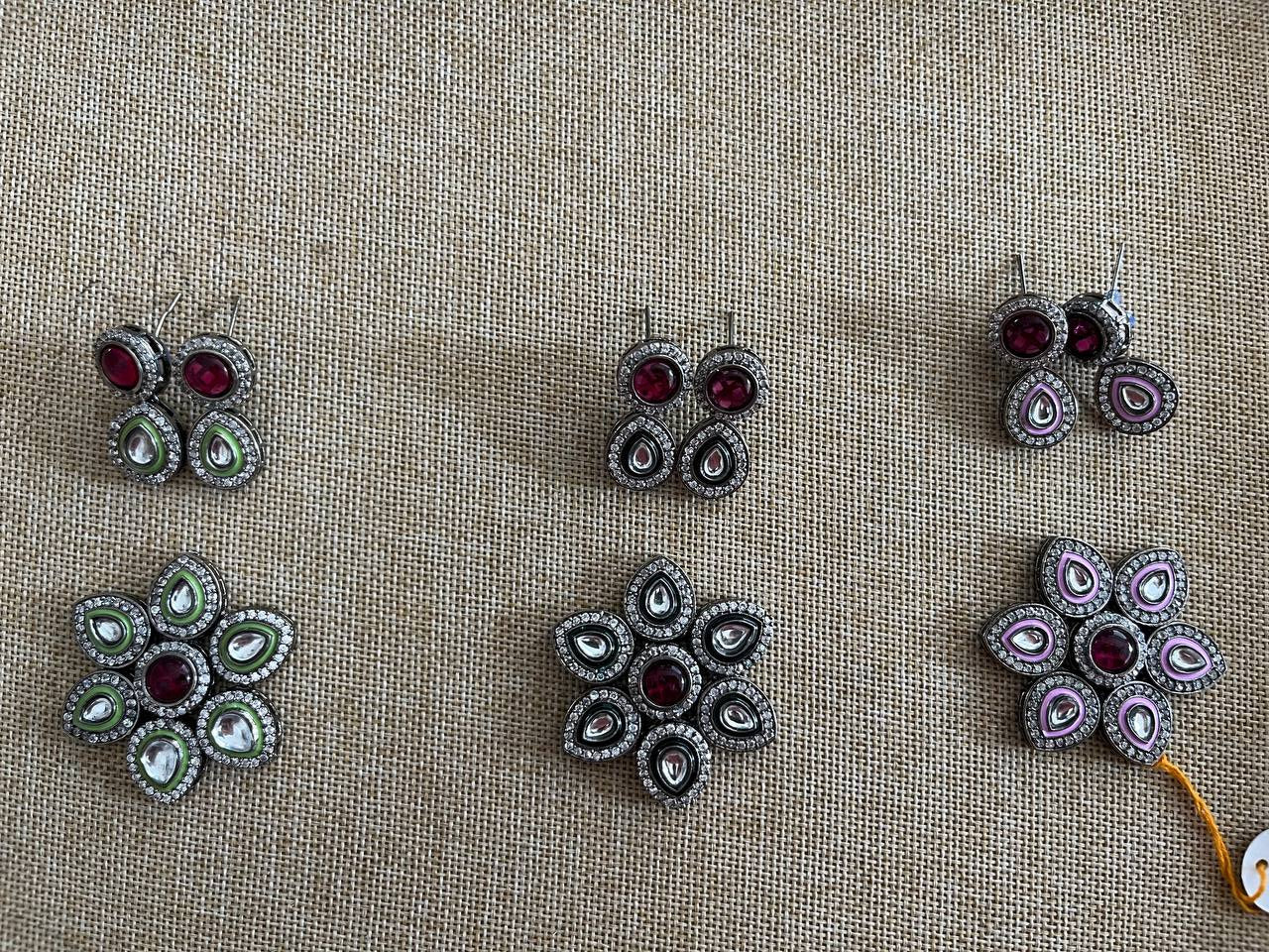 Pendant Sets | Meenakari | AGPM11