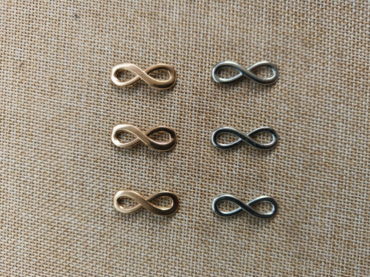 Infinity Charms (Without Hooks)