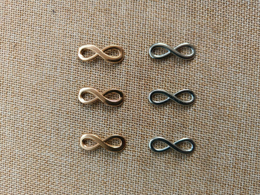 Infinity Charms (Without Hooks)