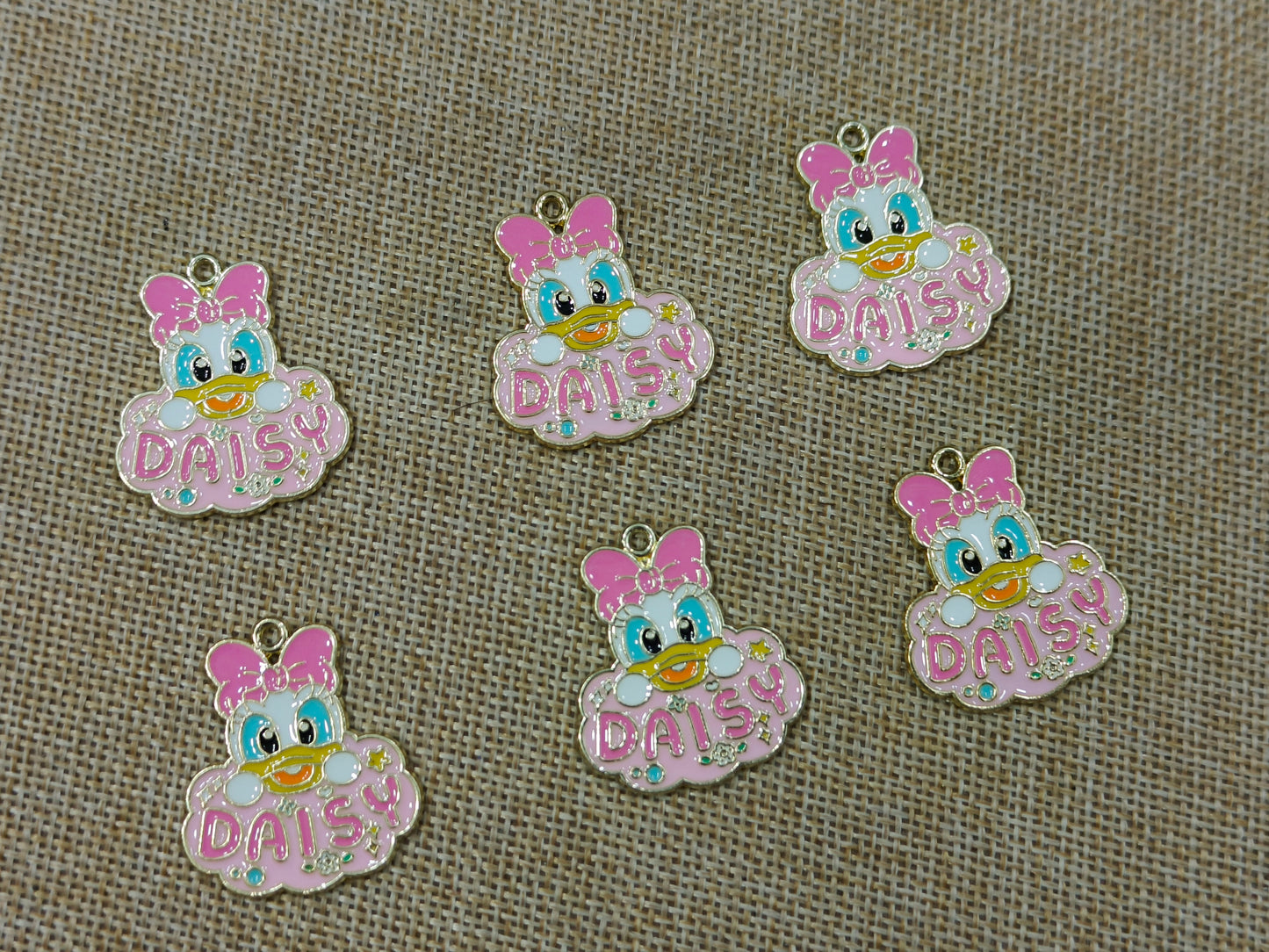 Enamel Charms (AGWS94) (30 mm) (5 Pcs)